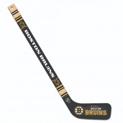 Dřevěná Minihokejka Boston Bruins 55cm