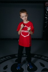 Dětské Tričko Octagon Logo Smash Red