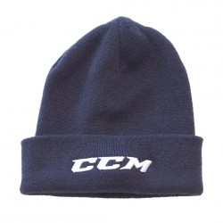 Hokejový Kulich CCM Team Cuffed Beanie Navy