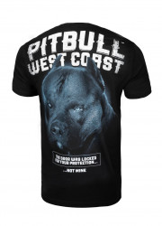 Tričko PitBull West Coast Black Dog
