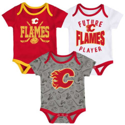 Bodýčko Calgary Flames 3PK Baby Set