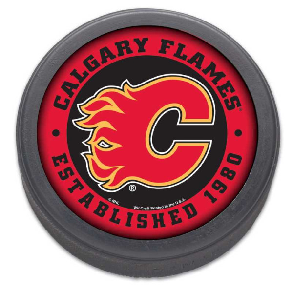 Puk Calgary Flames Blister