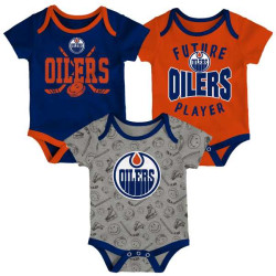 Bodýčko Edmonton Oilers 3PK Baby Set