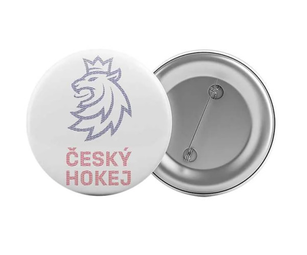 Placka Český Hokej Cool Logo Lev